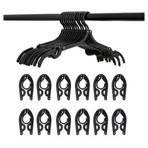 12 piece Foldable Travel Hanger Set